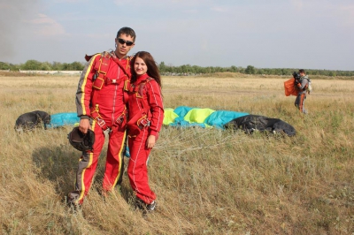 Прыжки с парашютом в Азовском аэроклубе. Ростов_21