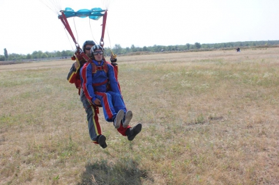 Прыжки с парашютом в Азовском аэроклубе. Ростов_6
